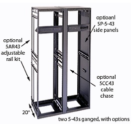 Middle Atlantic 5-21 Slim 5 Rack